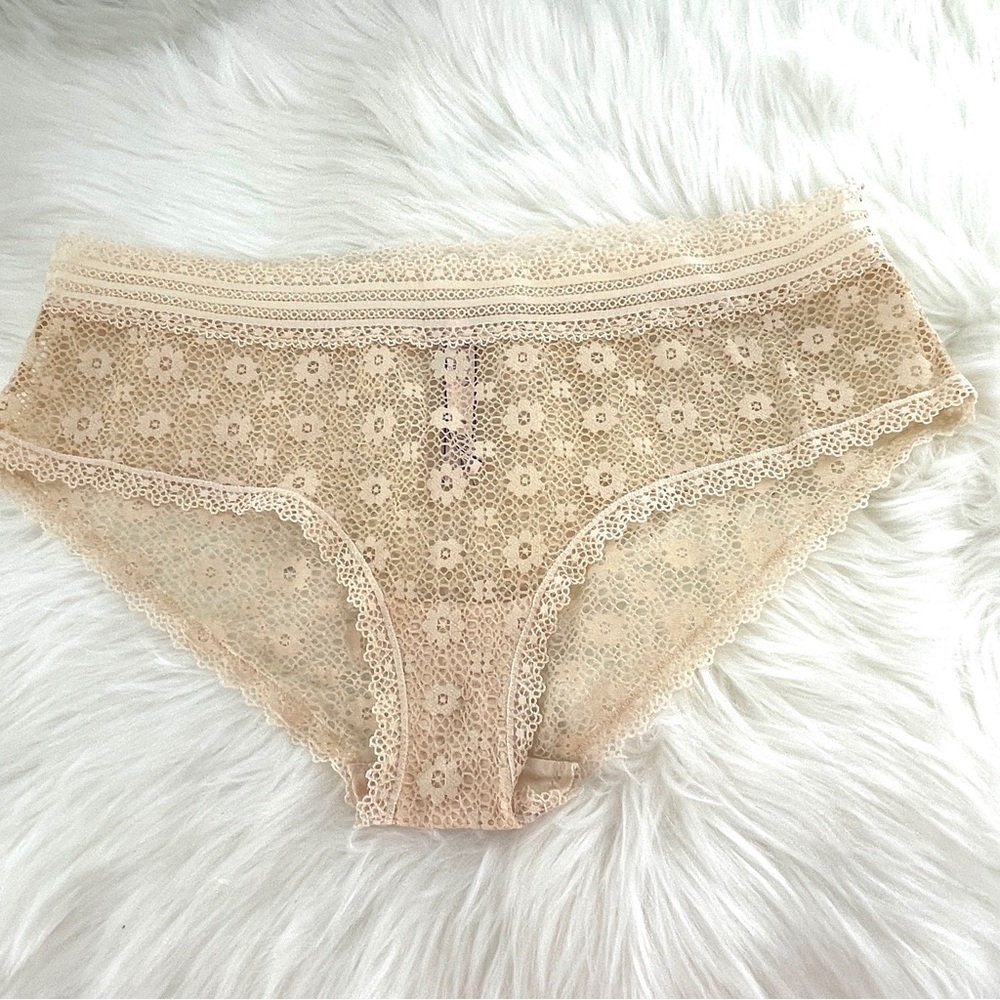 Victoria’s Secret Lace Tan Panties